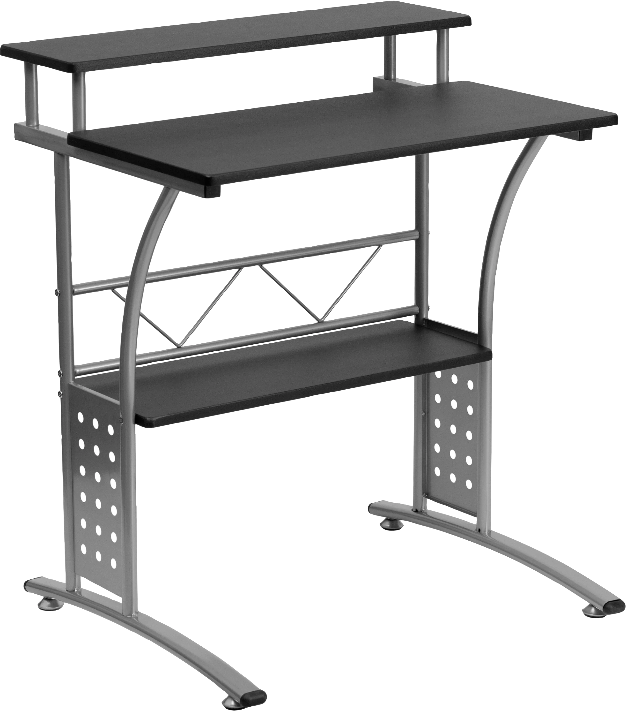 Keagon Black Desk - Thumbnail - Image 1