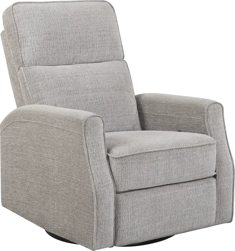 Callvert Beige Swivel Glider Recliner
