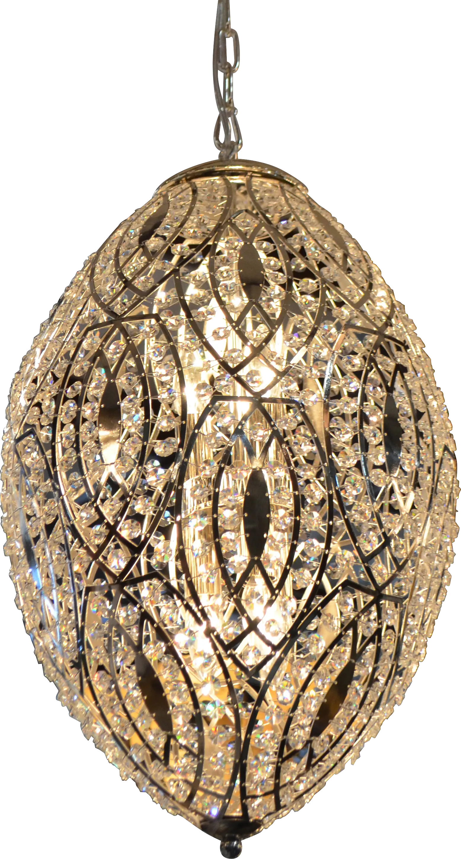 Eddington Silver Chandelier