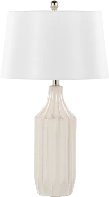 Keswick Land Cream Lamp