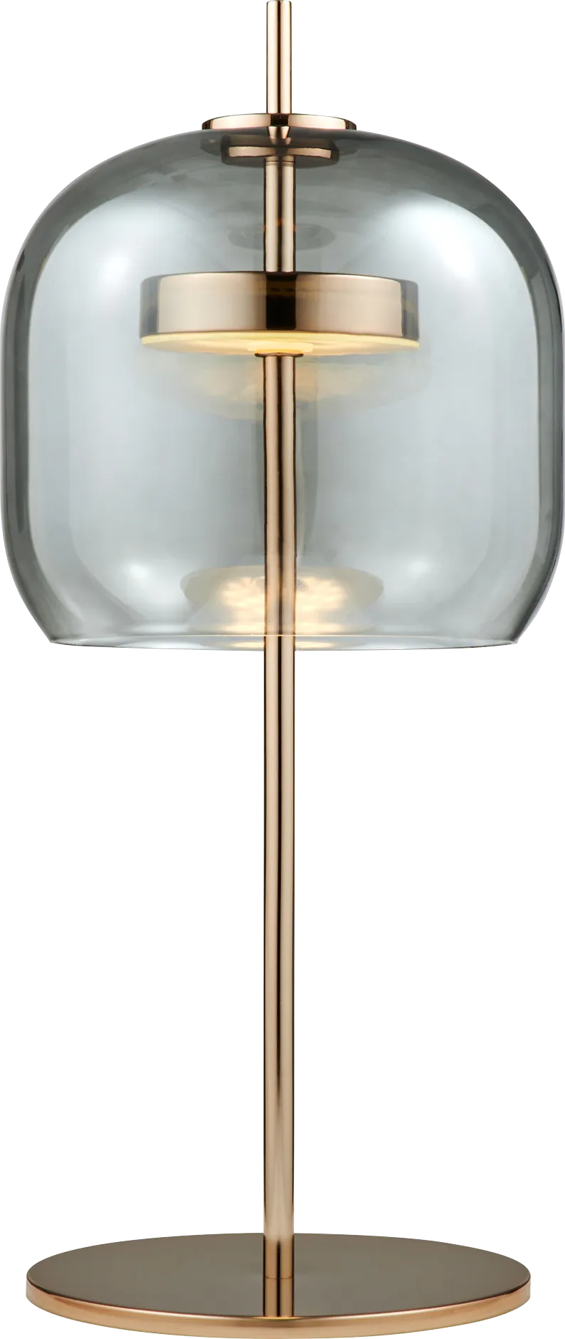 Lacewood Peak Gold Lamp - Image 1