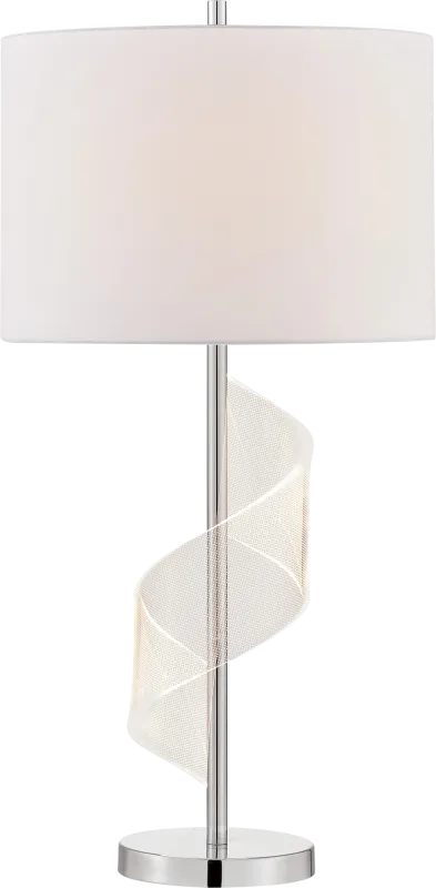 Uriah Way Silver Lamp