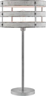 Quaylo Cove Silver Lamp