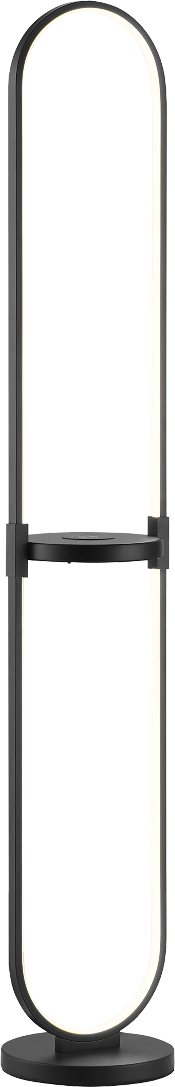 Ednam Avenue Black Floor Lamp - Image 1