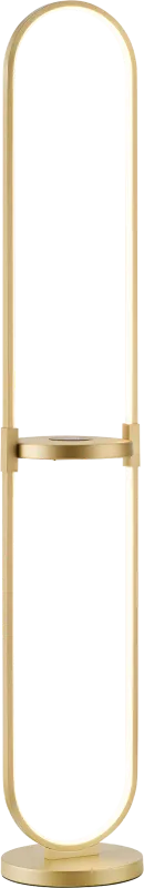 Ednam Avenue Gold Floor Lamp