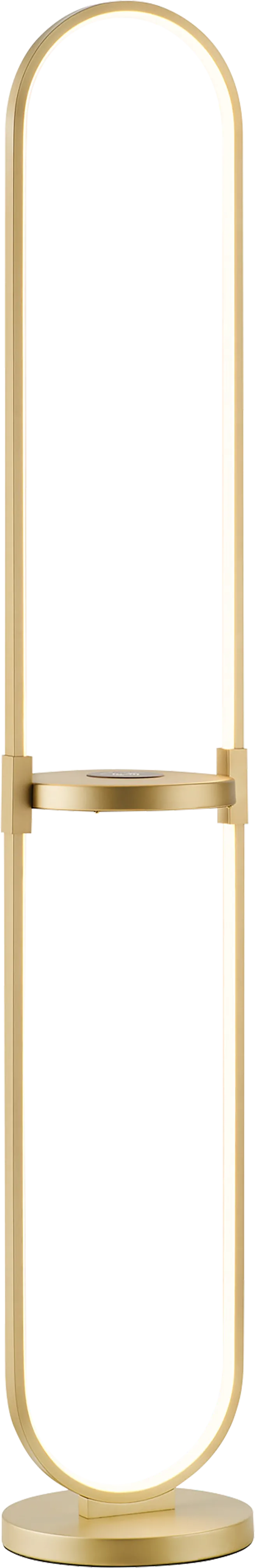 Ednam Avenue Gold Floor Lamp - Image 1