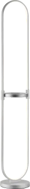 Ednam Avenue Silver Floor Lamp