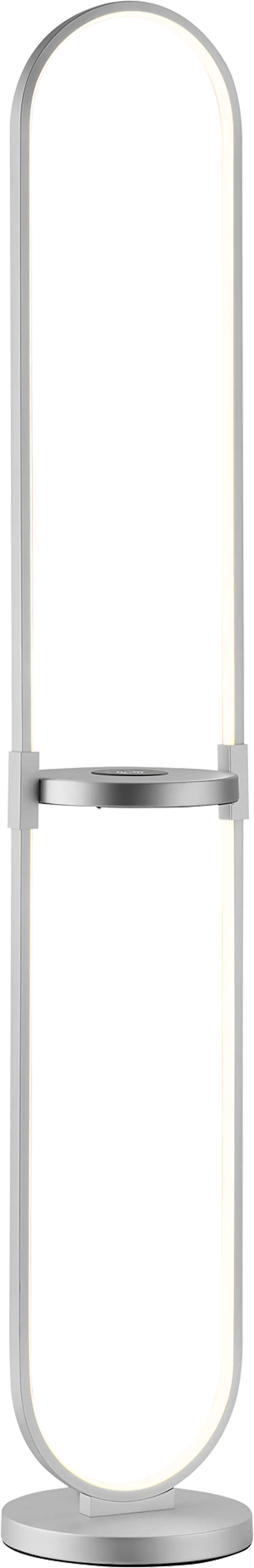 Ednam Avenue Silver Floor Lamp
