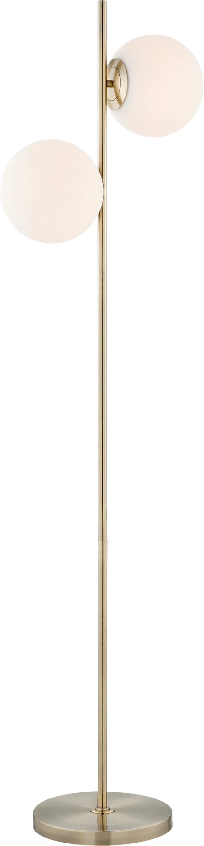 Interlake Place Gold Floor Lamp - Thumbnail - Image 1