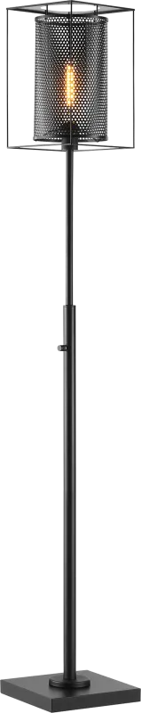 Zimke Cove Black Floor Lamp
