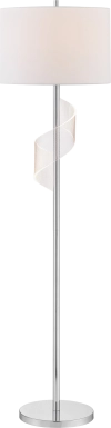 Uriah Way Silver Floor Lamp