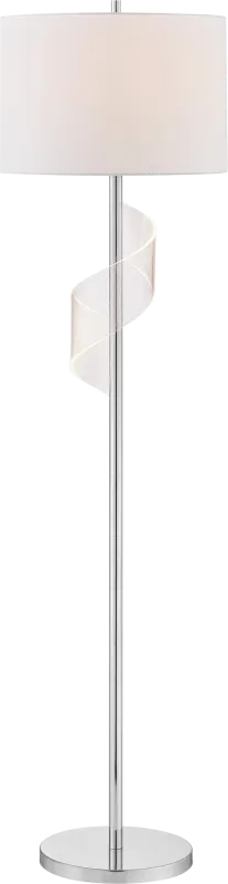 Uriah Way Silver Floor Lamp