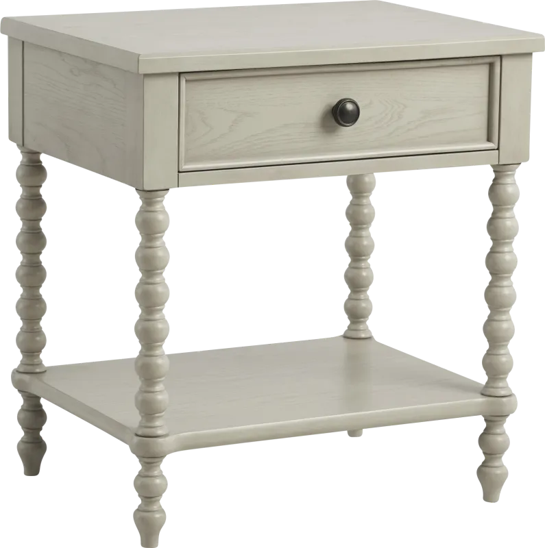 Hanchey White Accent Table
