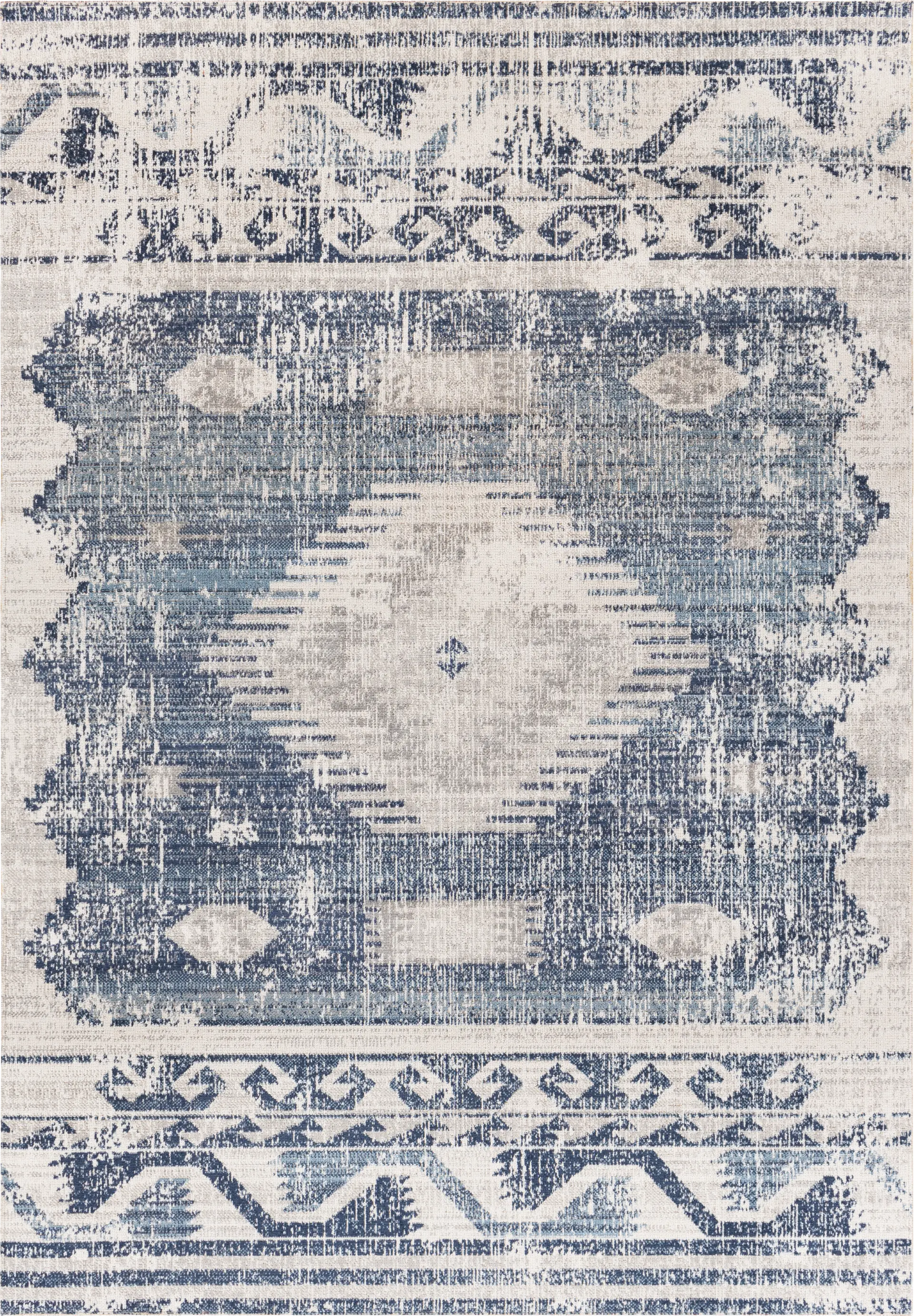Matagorda Denim 7'10 x 10' Indoor/Outdoor Rug