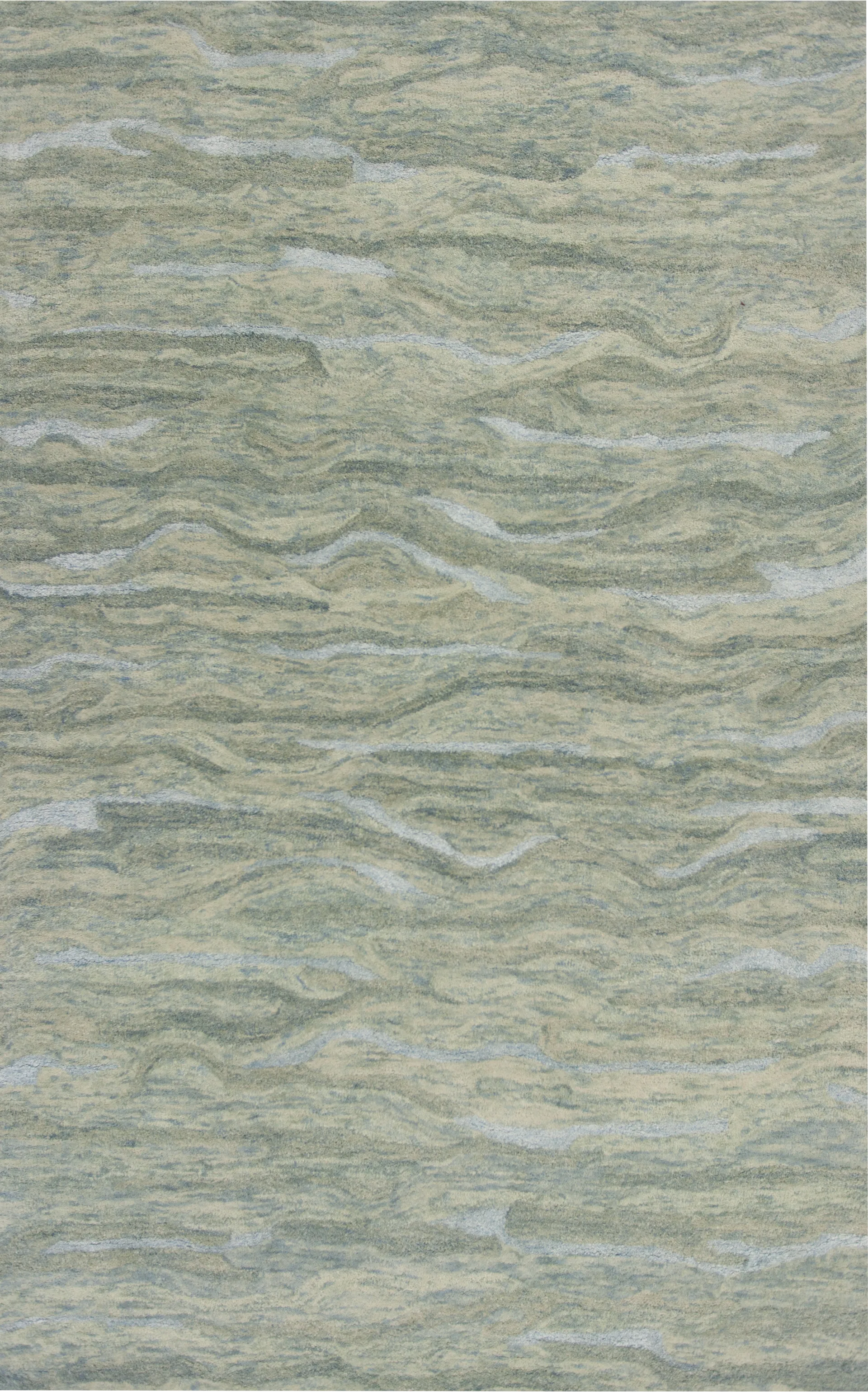 Dune Elements Green 5' x 7' Rug - Image 1