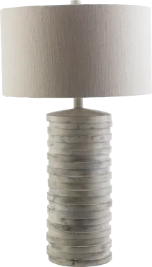Beachtree Lane Gray Lamp