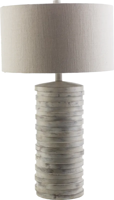 Beachtree Lane Gray Lamp