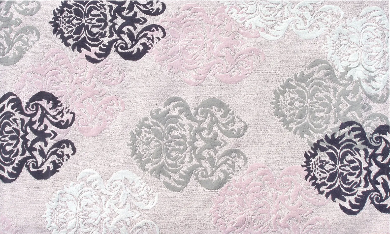 Kids Broccato Pink 5' x 8' Rug - Image 1