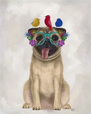 Kids Frenchie Friends Brown Artwork