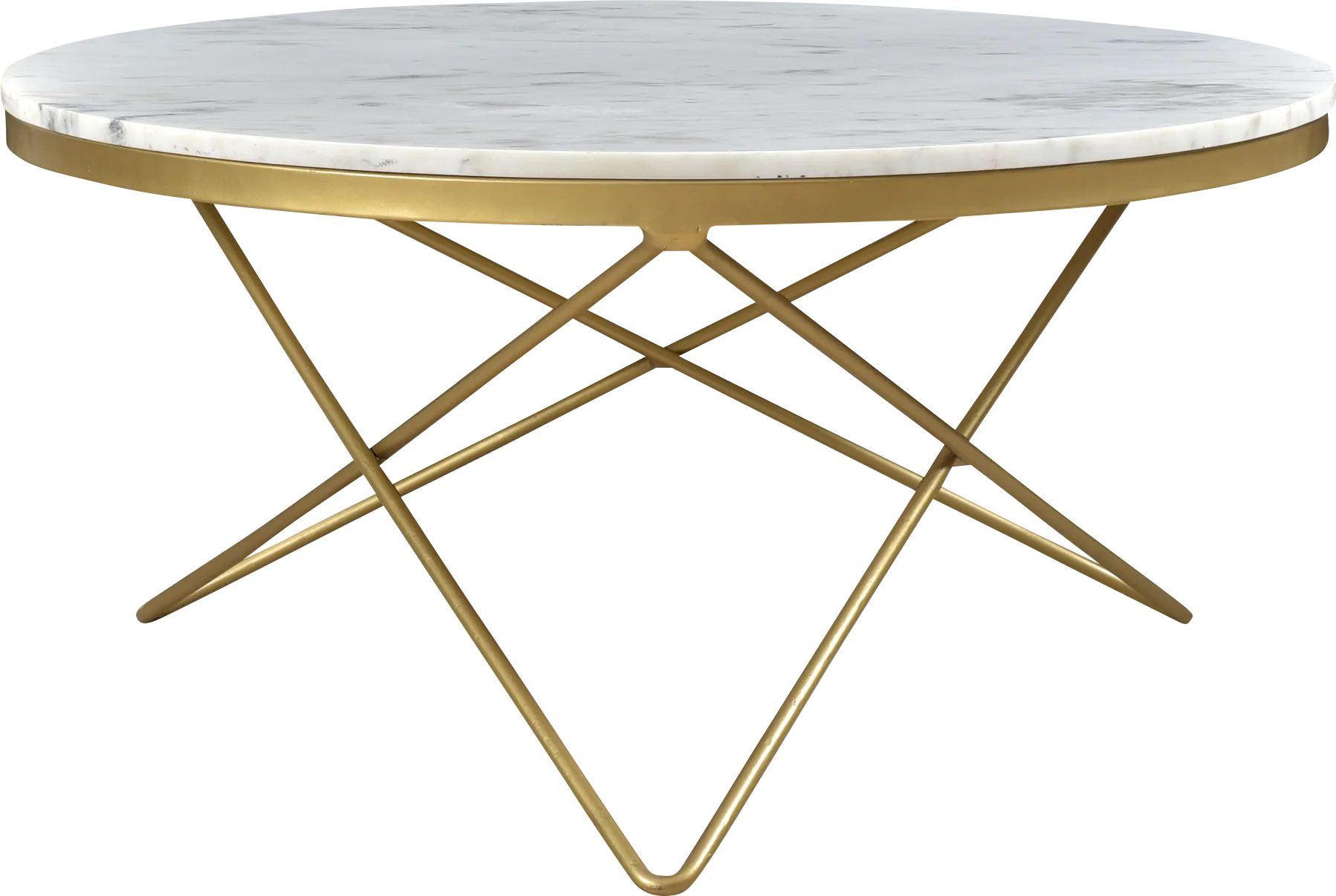 Rosier White Cocktail Table - Image 1