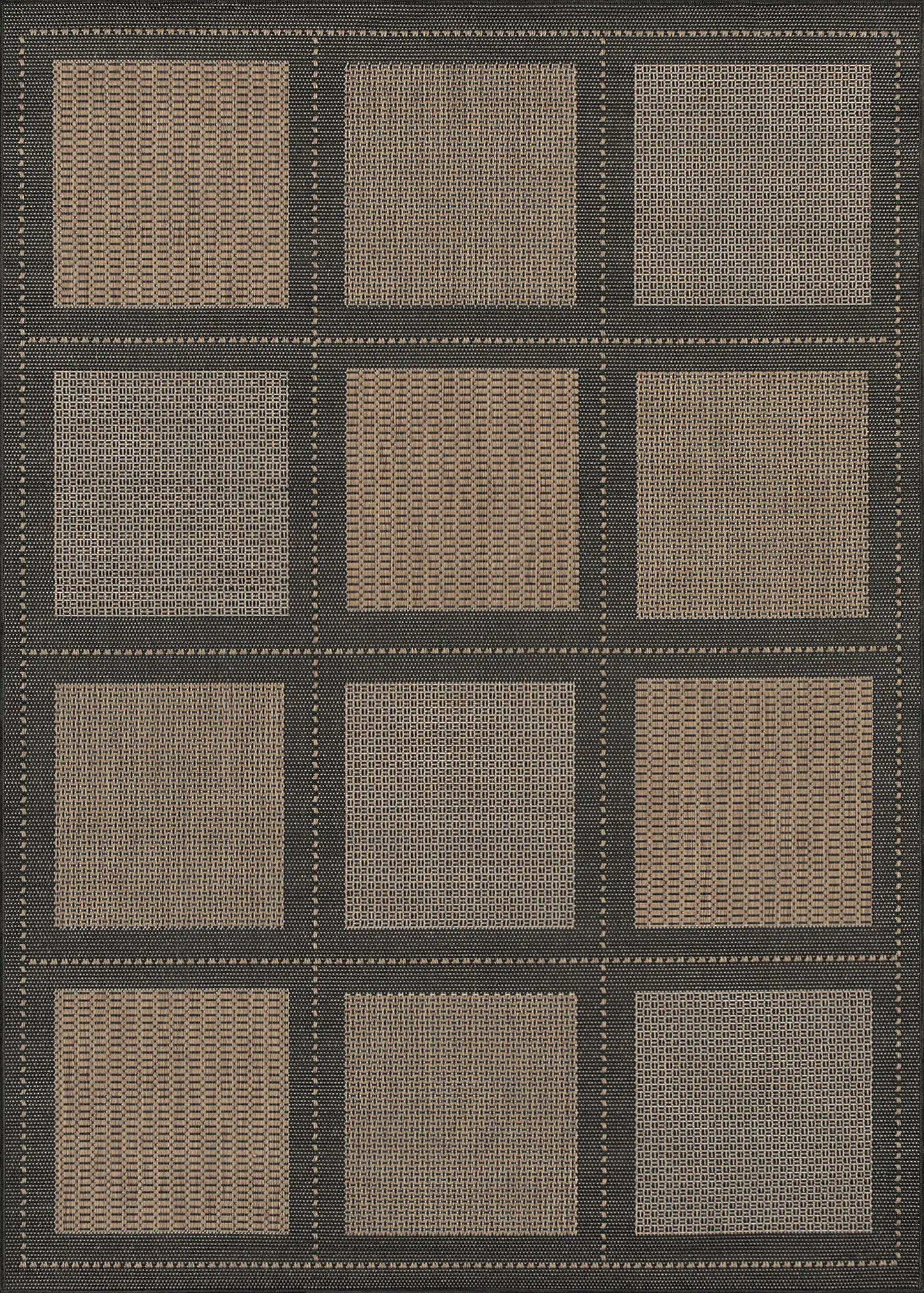 Summit Way Brown 5'3" x 7'6" Indoor/Outdoor Rug