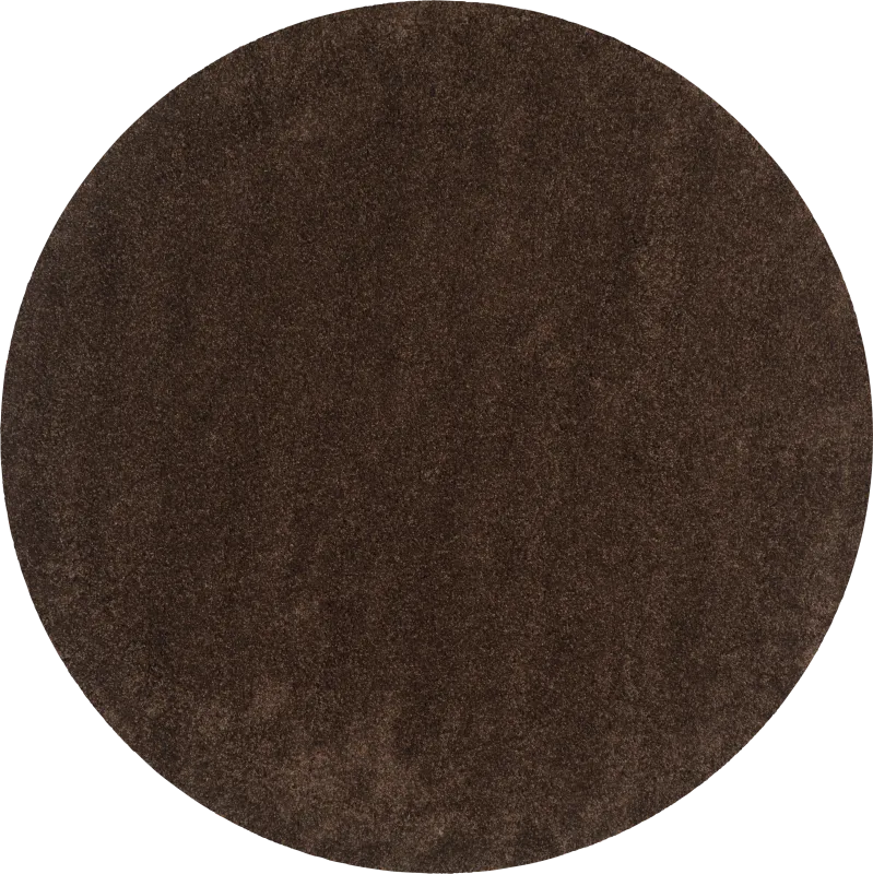 Cleona Brown 4' Round Rug