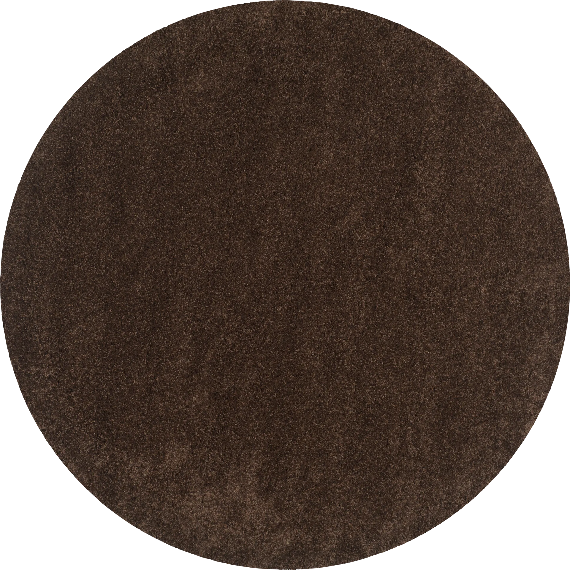 Cleona Brown 4' Round Rug - Image 1