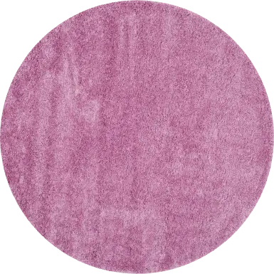 Cleona Pink 4' Round Rug