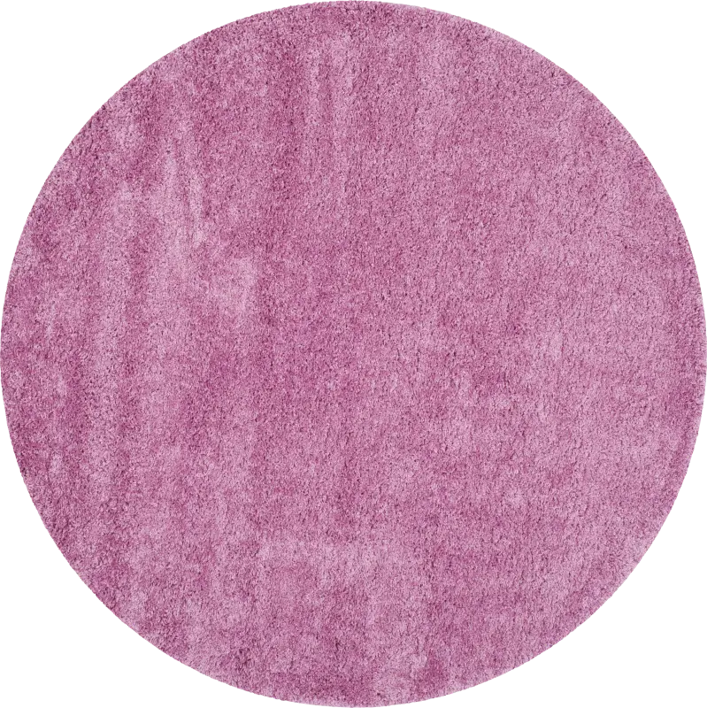Cleona Pink 4' Round Rug