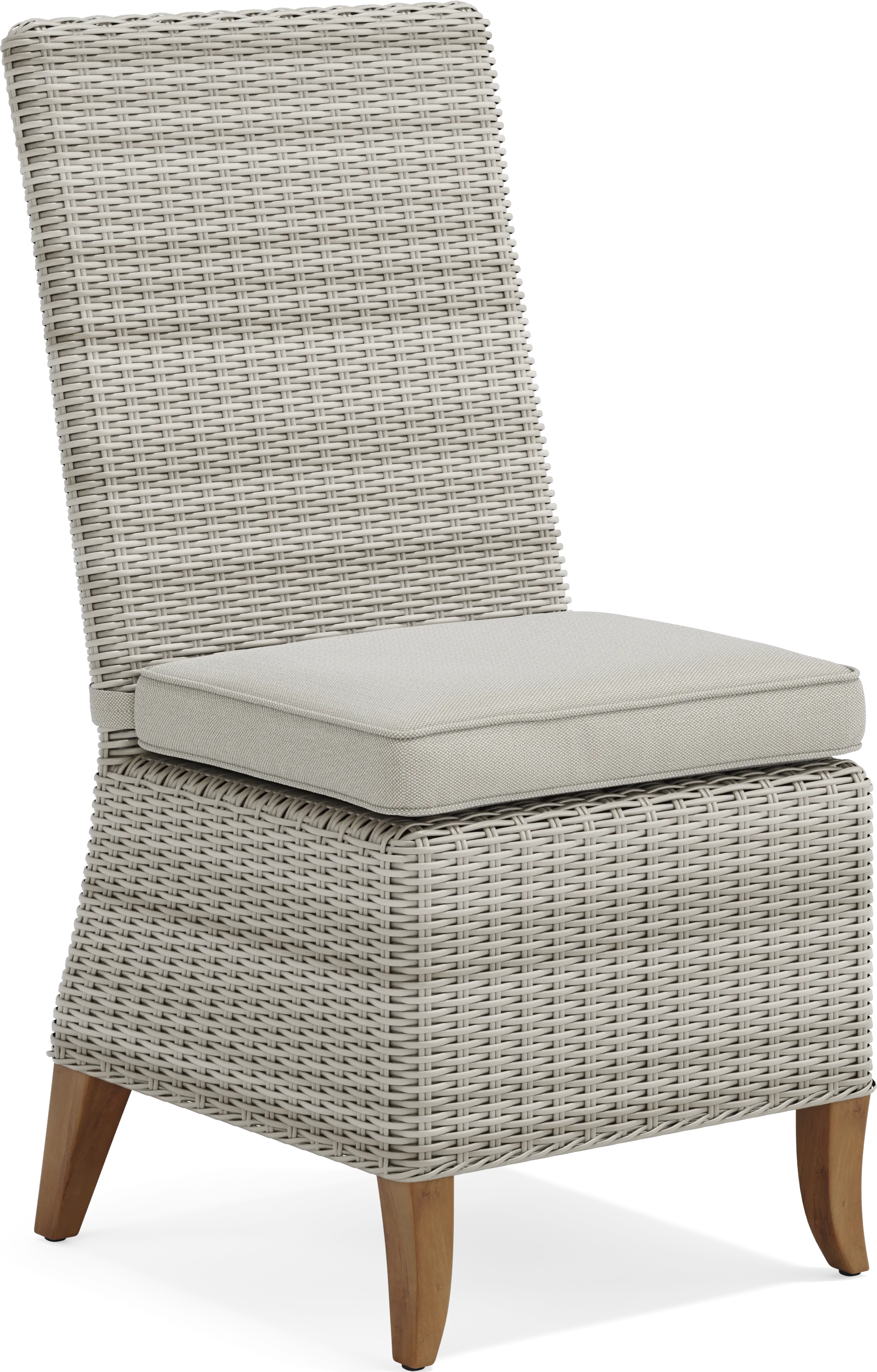 Patmos Tan 5 Pc 78 in. Rectangle Outdoor Dining Set With Linen Cushions - Thumbnail - Image 6