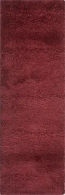 Cleona Maroon 2' x 7' Runner Rug