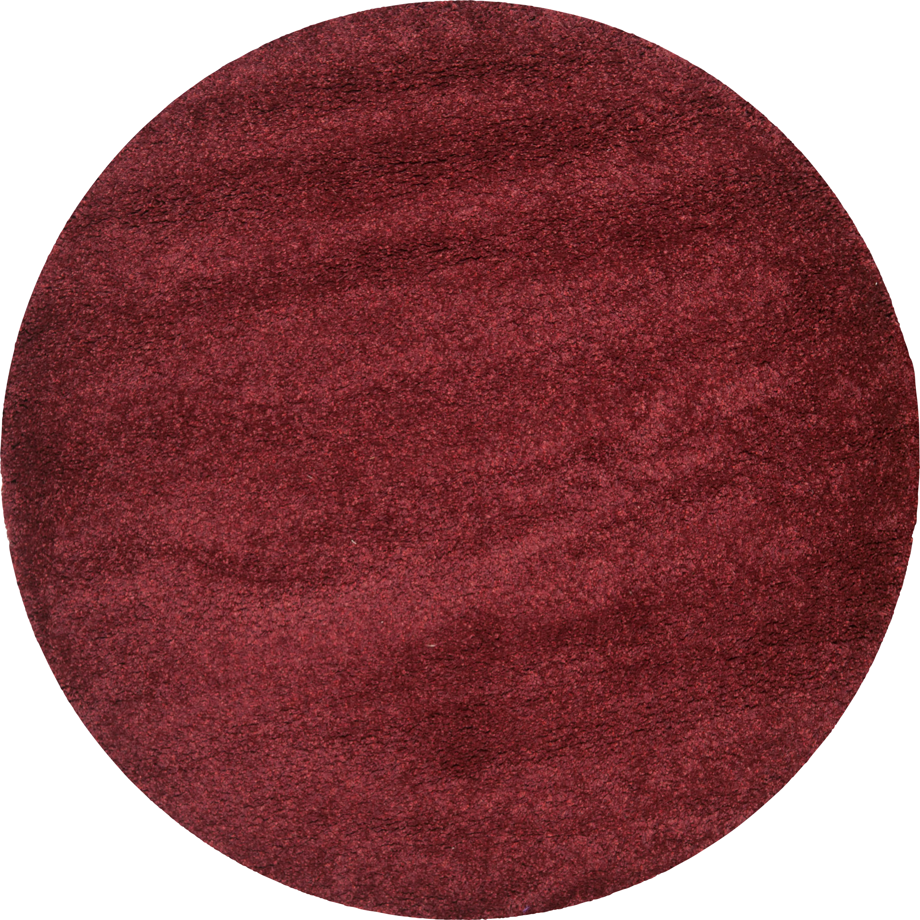Cleona Maroon 4' Round Rug - Thumbnail - Image 1