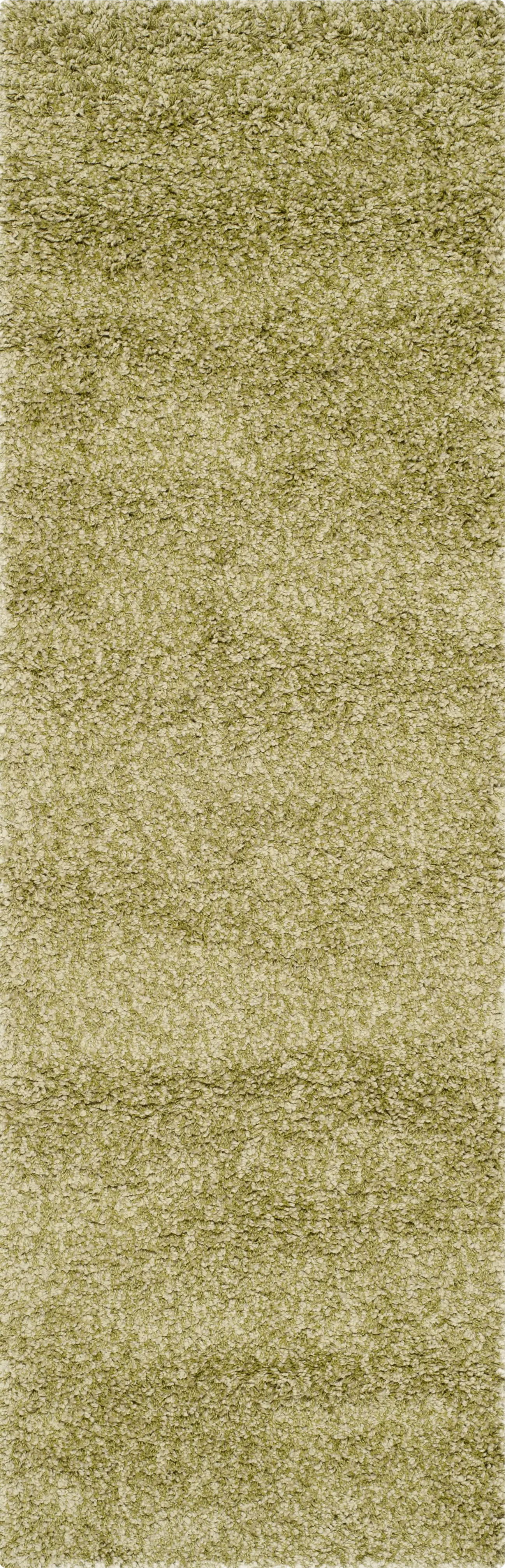 Cleona Green 2' x 7' Runner Rug