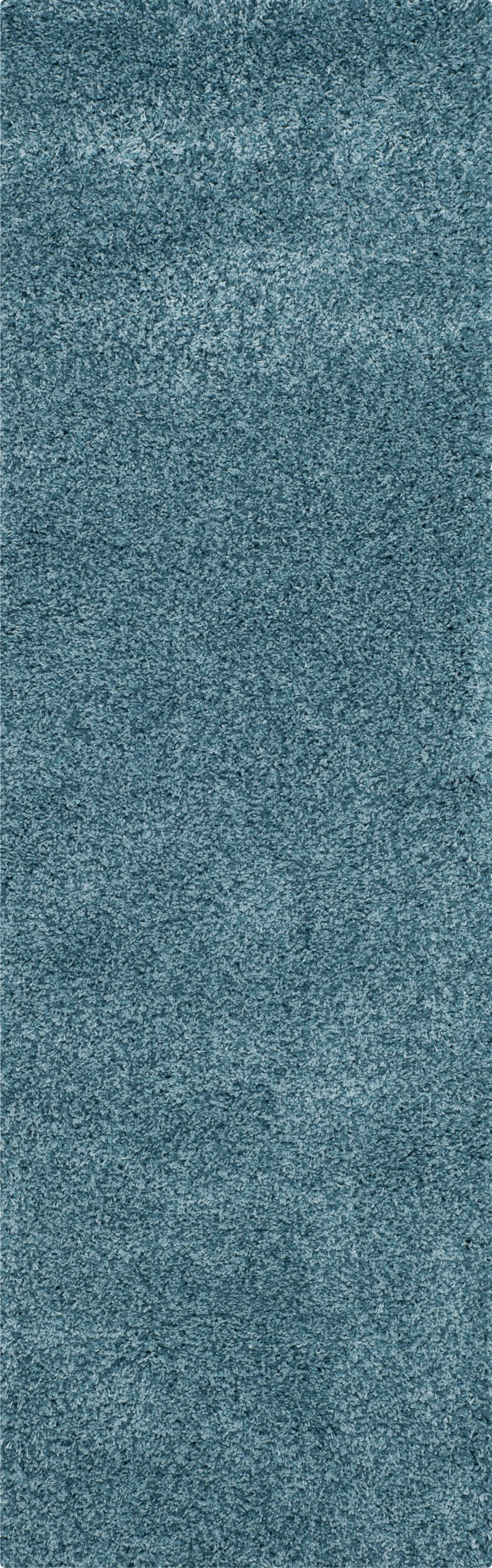 Cleona Turquoise 2' x 7' Runner Rug - Image 1