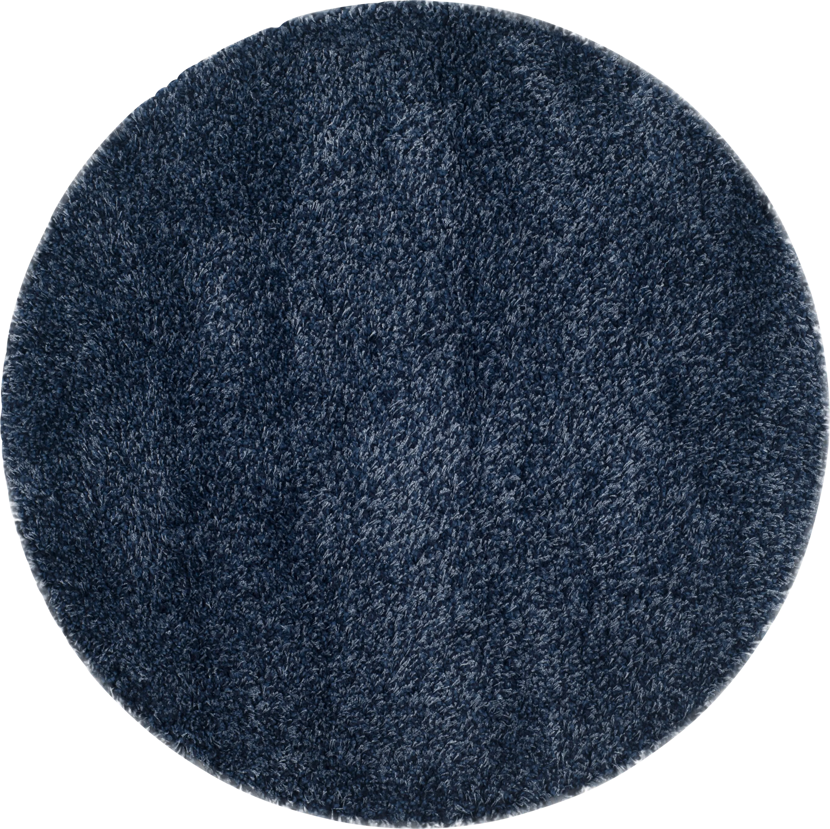Cleona Navy 4' Round Rug - Thumbnail - Image 1