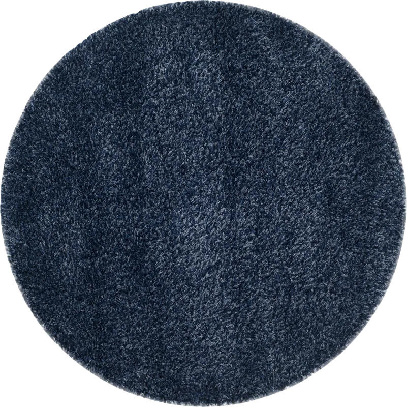 Cleona Navy 4' Round Rug