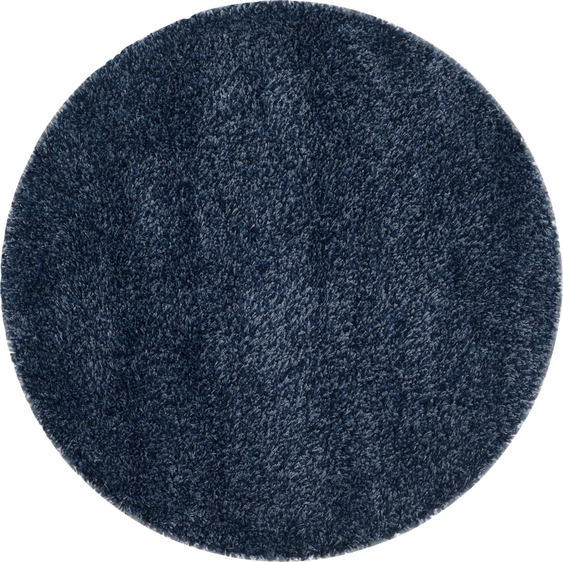 Cleona Navy 4' Round Rug - Image 1