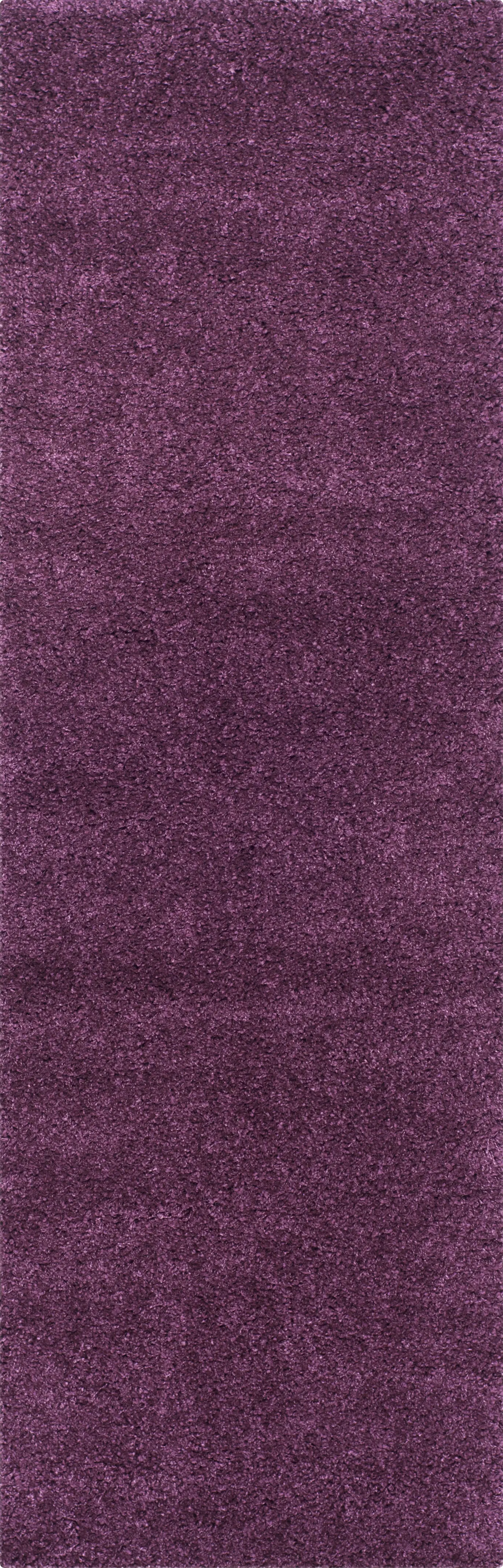 Cleona Purple 2' x 7' Runner Rug