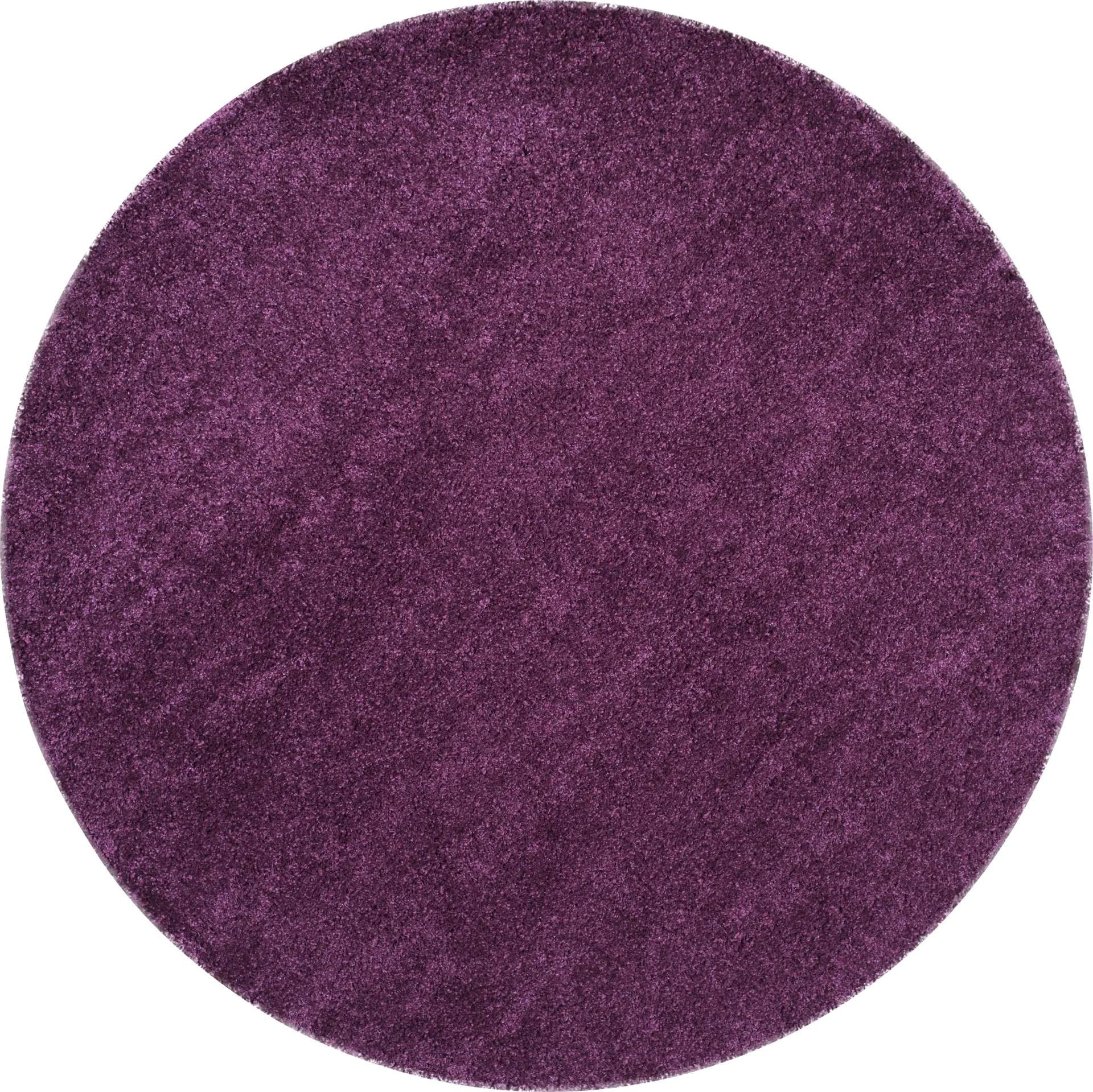 Cleona Purple 4' Round Rug
