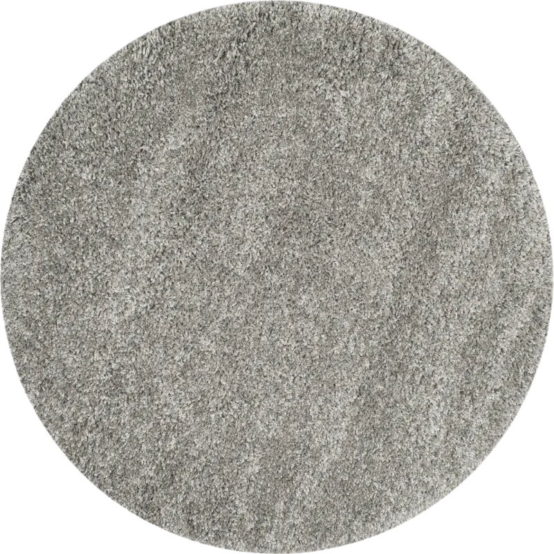 Cleona Silver 4' Round Rug