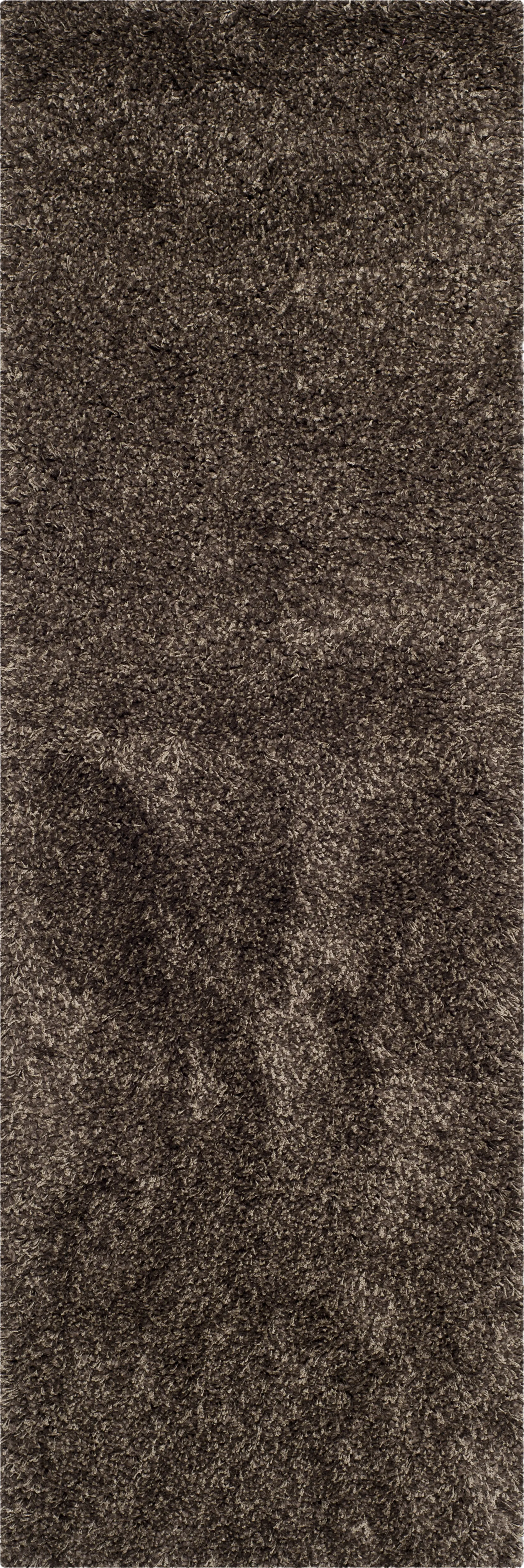 Cleona Dark Brown 2' x 7' Runner Rug - Image 1