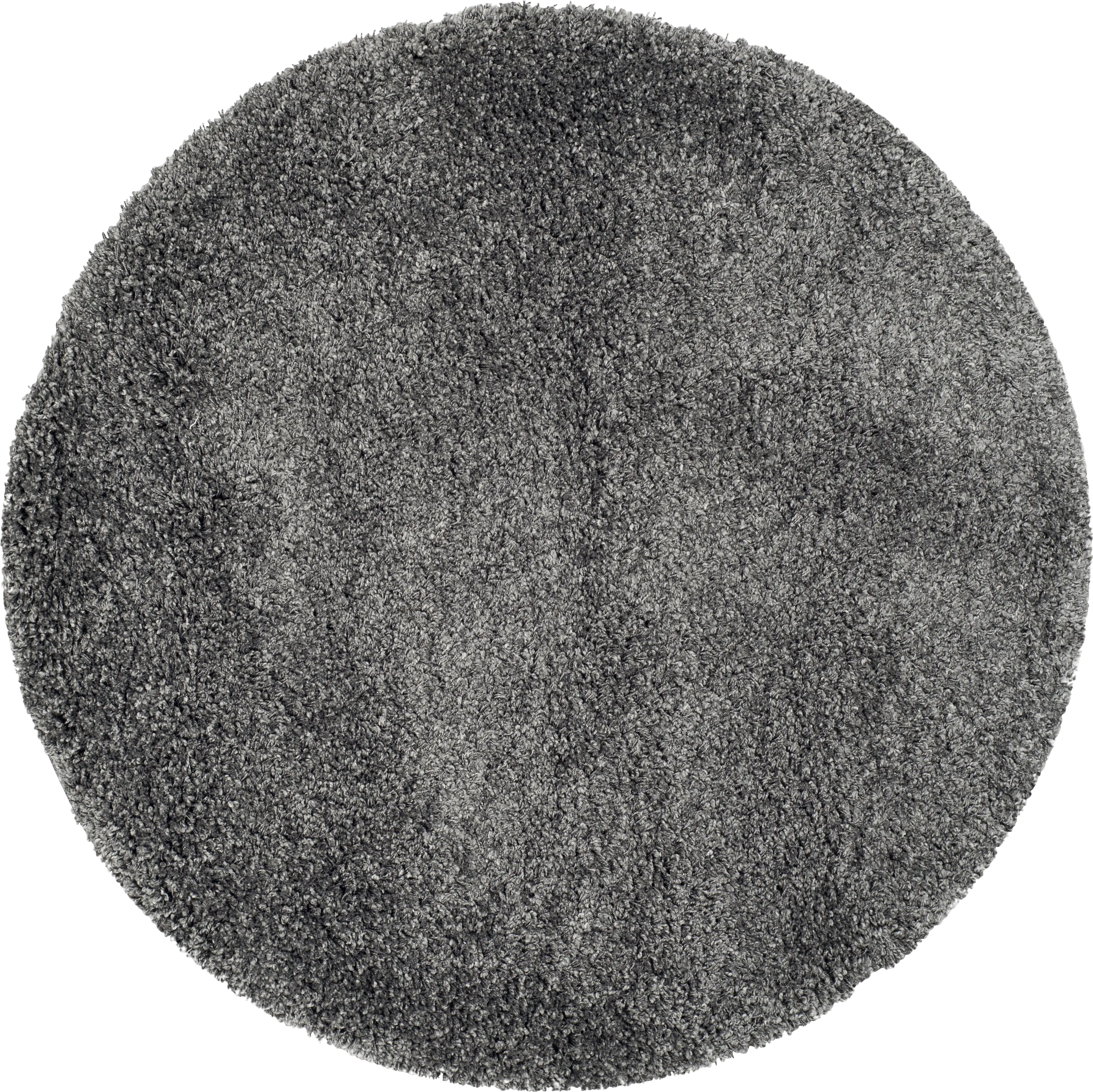 Cleona Dark Gray 4' Round Rug - Thumbnail - Image 1