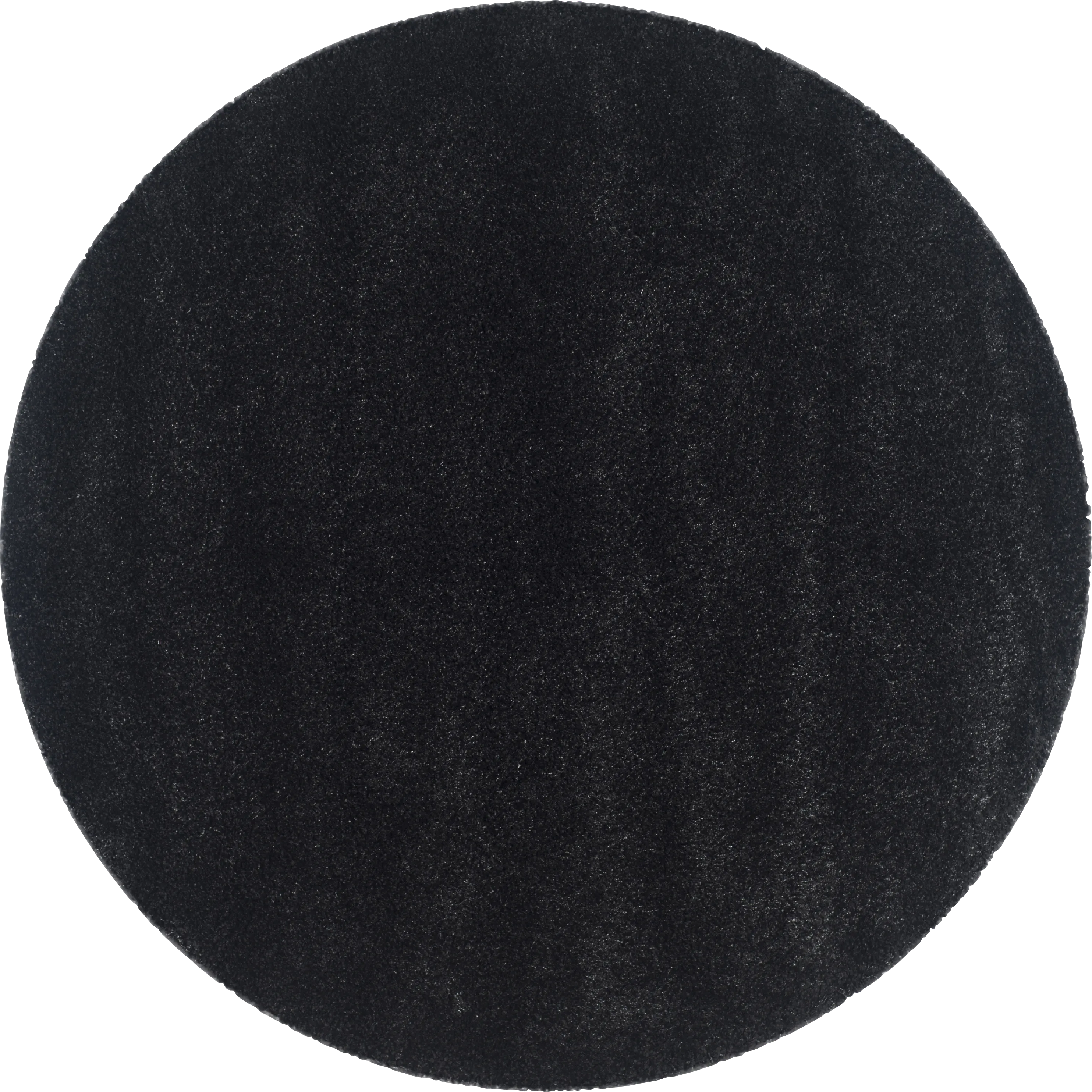 Cleona Black 4' Round Rug - Thumbnail - Image 1