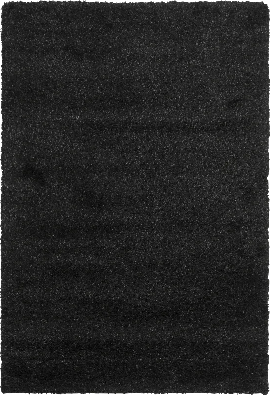 Cleona Black 4' x 6' Rug