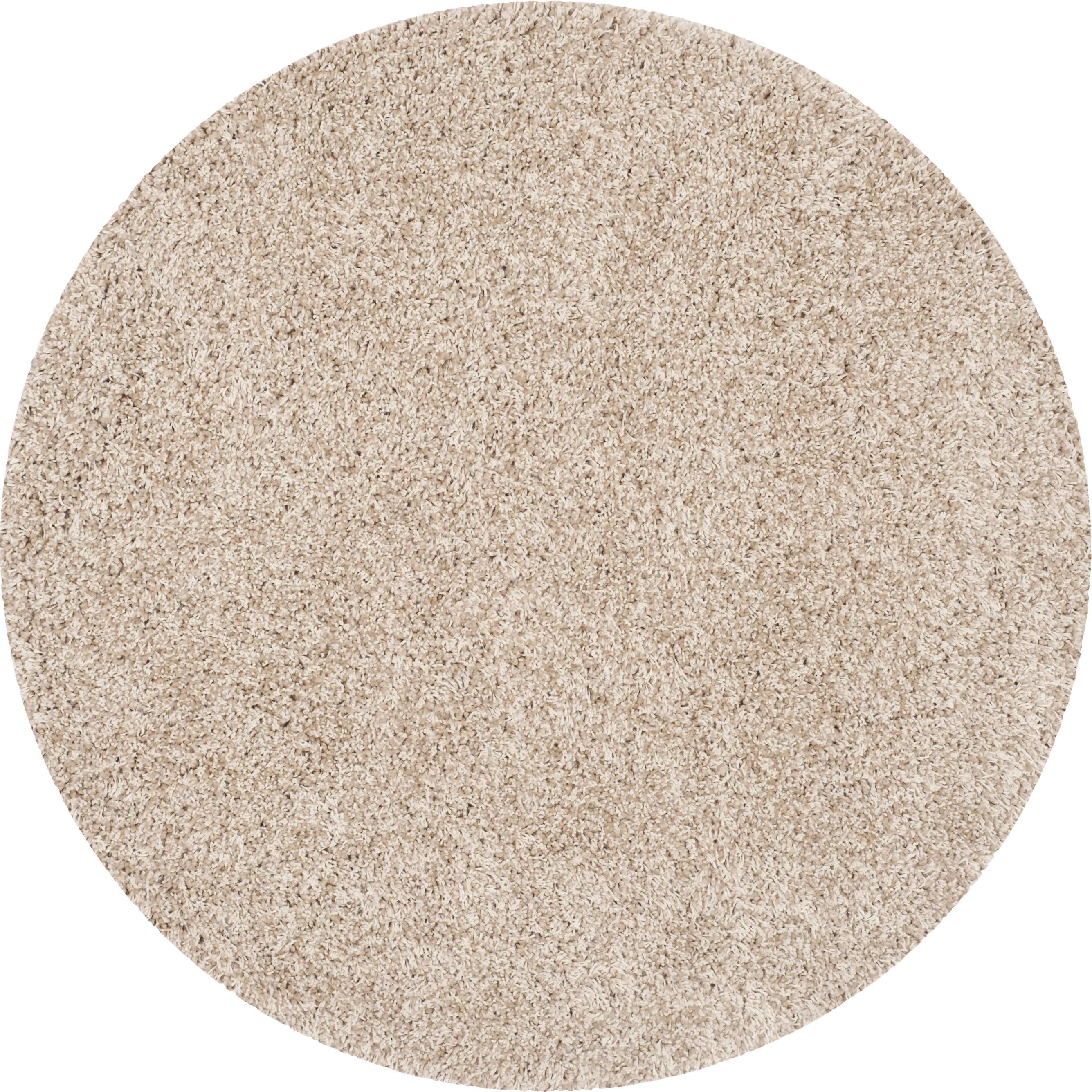 Cleona Beige 4' Round Rug - Thumbnail - Image 1