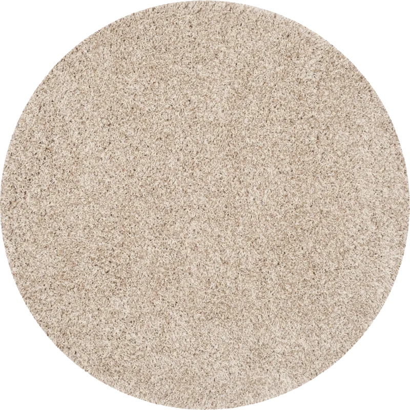 Cleona Beige 4' Round Rug