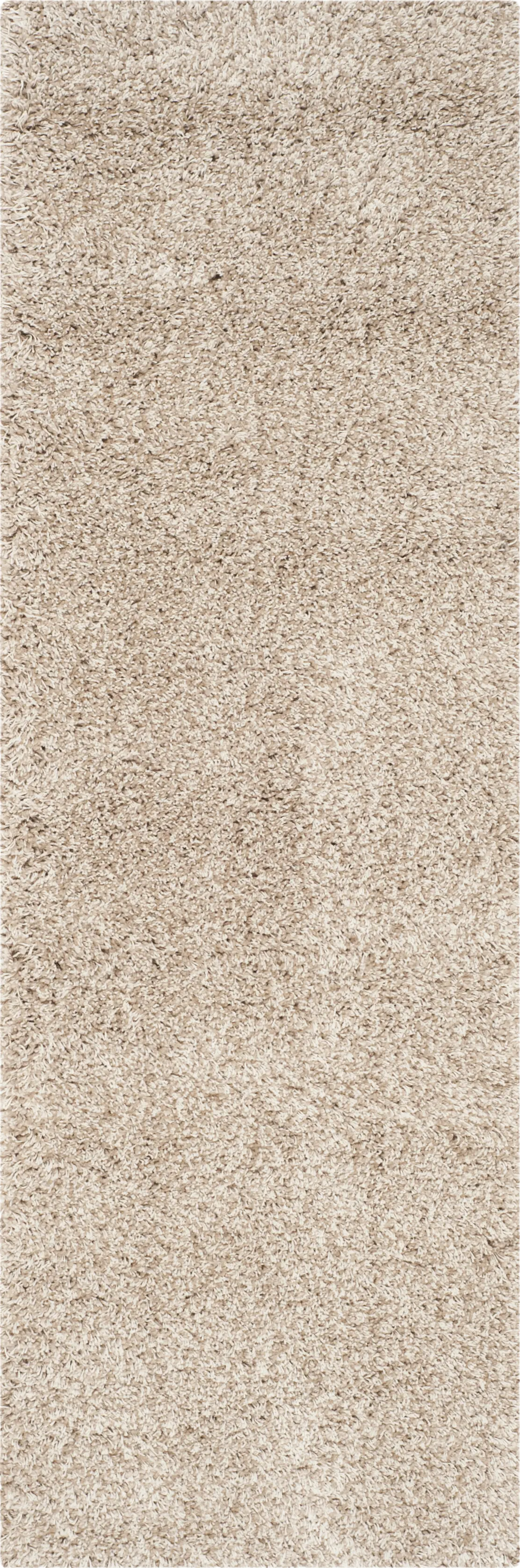 Cleona Beige 2' x 7' Runner Rug