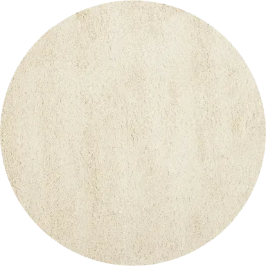 Cleona Ivory 4' Round Rug
