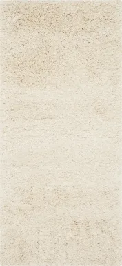 Cleona Ivory 2' x 7' Runner Rug