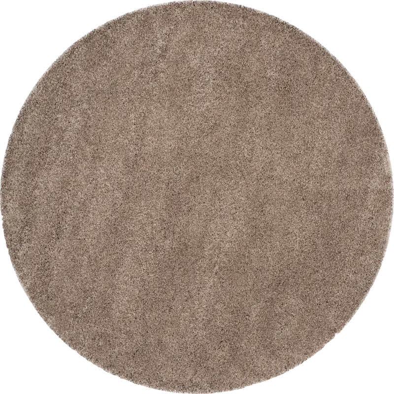Cleona Taupe 4' Round Rug